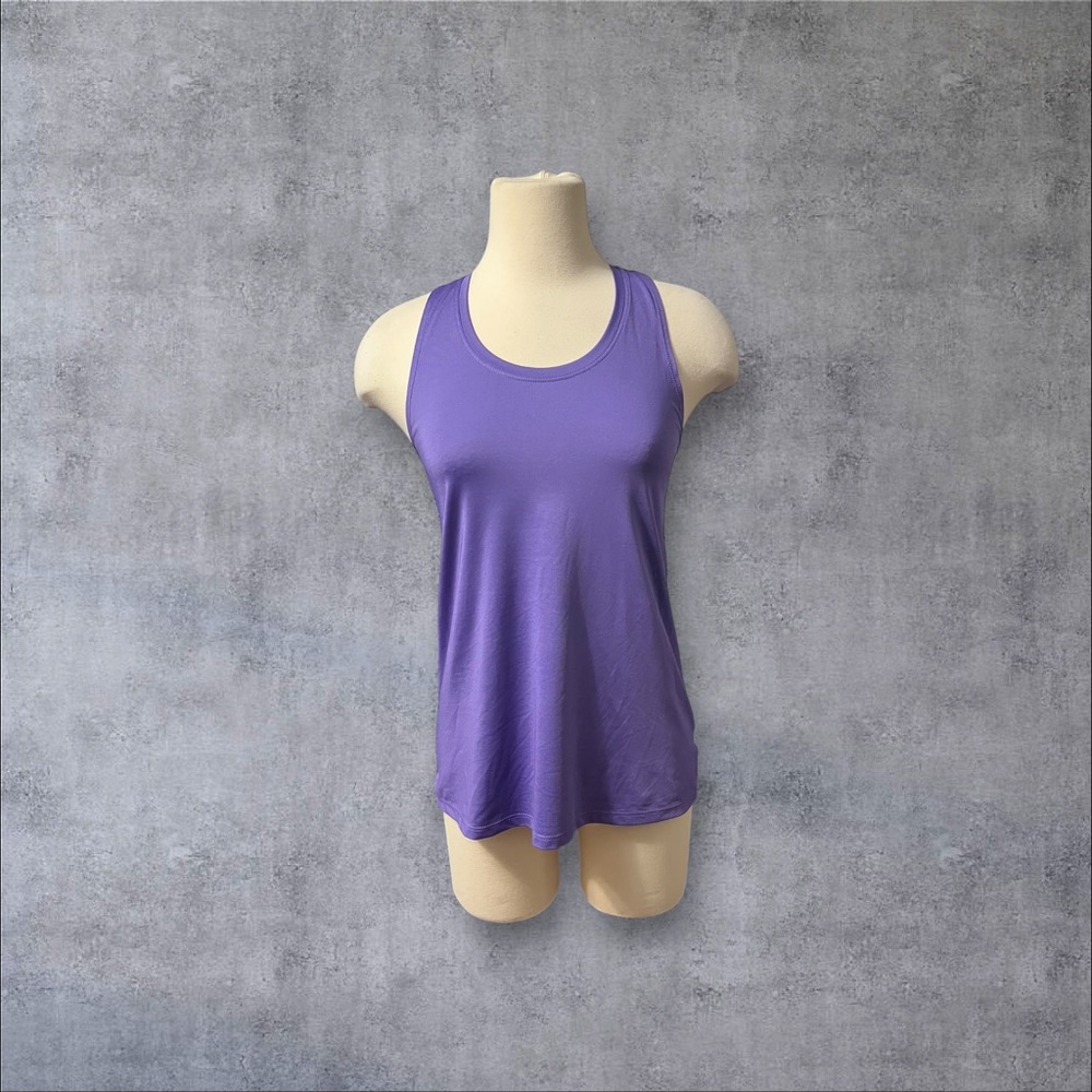 Lavender Racer Back Tank Top - Picture 4 of 5